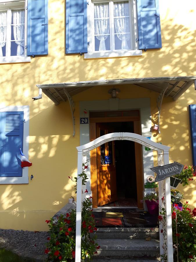 Bed and Breakfast Les Volets Bleus Alsace Vosges Urbès Exterior foto